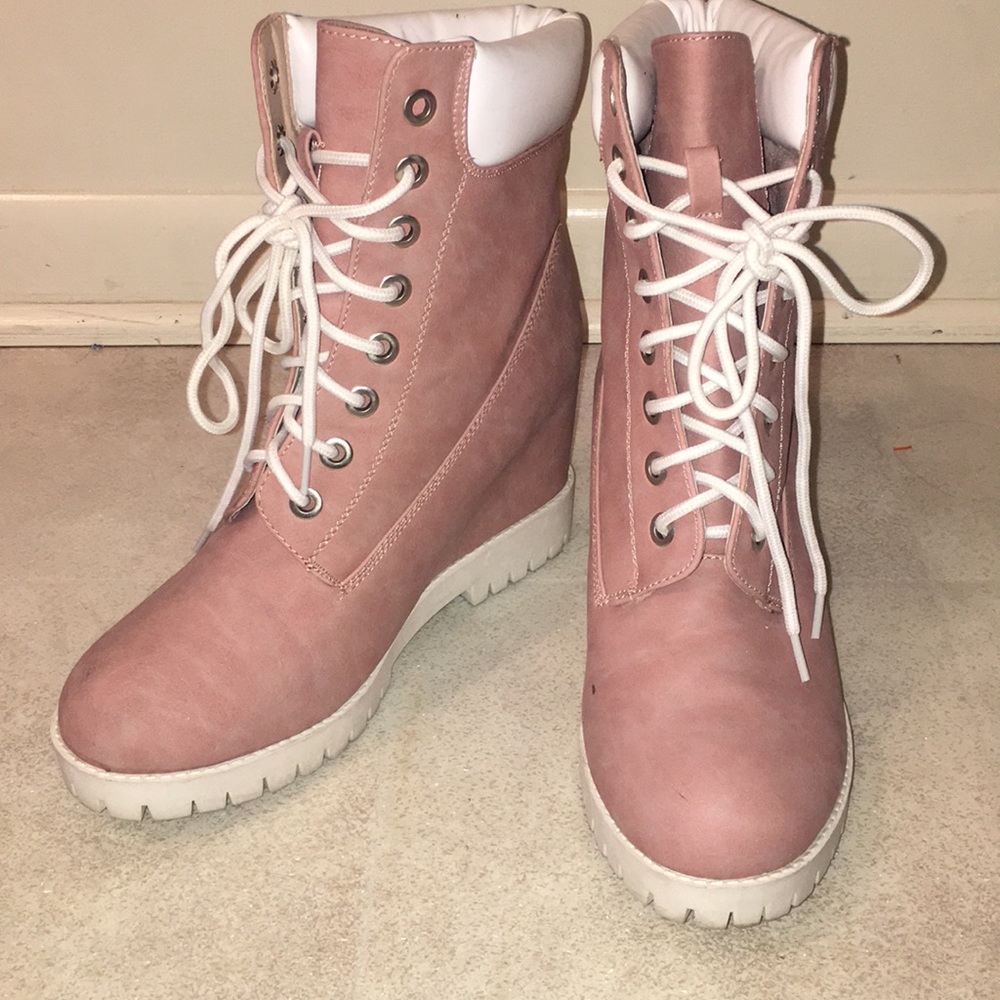 Shoe Republic LA Wedge Ankle Boots